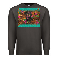 Smoke dachshund Premium Sweatshirt - BarkalooDesign