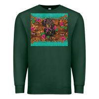 Sports Green dachshund Premium Sweatshirt - BarkalooDesign