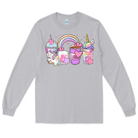 Moon Dust unicorn coffee cups Long Sleeve Tee - Zillion Design Studio