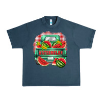 Midnight Navy watermelon truck Urban Heavy Tee - Zillion Design Studio