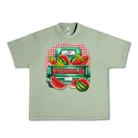 Oil Green watermelon truck Urban Heavy Tee - Zillion Design Studio