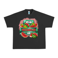 Pigment Black watermelon truck Urban Heavy Tee - Zillion Design Studio