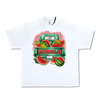 White watermelon truck Urban Heavy Tee - Zillion Design Studio