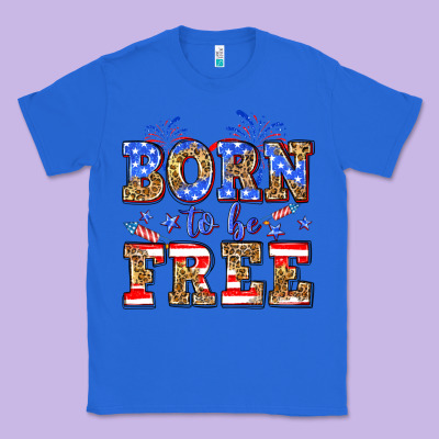 Born To Be Free Classic Tee Designed By Neo Western