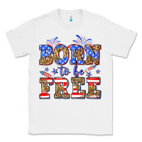 White Born to be free Classic Tee - Neo Western