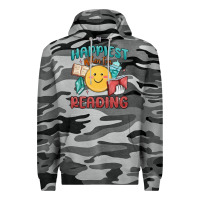 Slate Camo happiest when i'm reading Premium Hoodie - MaliasSmallBusiness