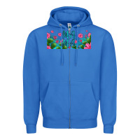 True Royal cactus and flowers mama libbey glass Zipper Hoodie - HRA Design Shop