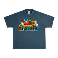 Midnight Navy teacher Urban Heavy Tee - Zillion Design Studio