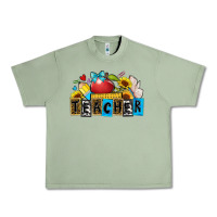 Oil Green teacher Urban Heavy Tee - Zillion Design Studio