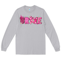 Moon Dust Breast Cancer Brave Long Sleeve Tee - texasbilliewilder