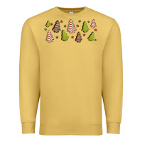 Antique Gold Christmas cakes Premium Sweatshirt - Jasminsmagicworld