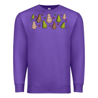 Purple Christmas cakes Premium Sweatshirt - Jasminsmagicworld