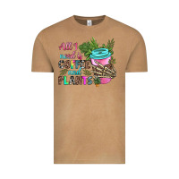 Vintage Camel all i need is coffee and plants Vintage Tee - texasbilliewilder