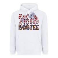 White red white boujee Heavyweight Hoodie - Artiststas