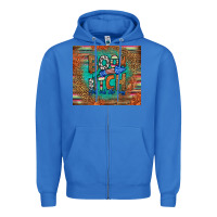 True Royal boom bitch get out the way Zipper Hoodie - HRA Design Shop