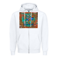 White boom bitch get out the way Zipper Hoodie - HRA Design Shop