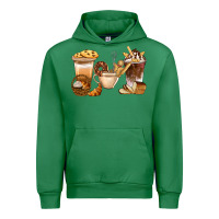 Emerald Bakery Coffee Cups With Cookie Bbs Urban Hoodie - BundleAndBundleShop