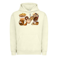 Pigment Pistachio Bakery Coffee Cups With Cookie Bbs Urban Hoodie - BundleAndBundleShop