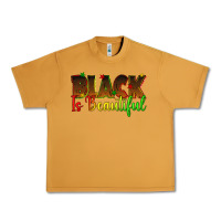 Black Is Beautiful Juneteenth Urban Heavy Tee | Teevron