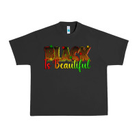Pigment Black black is beautiful juneteenth Urban Heavy Tee - texasbilliewilder
