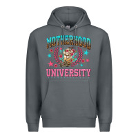 Rock motherhood university with coffee Premium Hoodie - NancyCooperArtShop