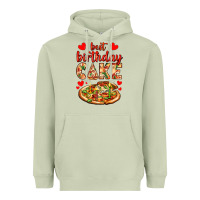 Matcha best birthday cake pizza Heavyweight Hoodie - AdoDesignShop