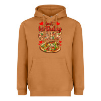 Meerkat best birthday cake pizza Heavyweight Hoodie - AdoDesignShop