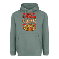 Sage best birthday cake pizza Heavyweight Hoodie - AdoDesignShop