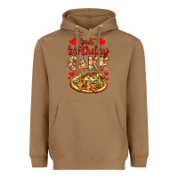 Toasted Coconut best birthday cake pizza Heavyweight Hoodie - AdoDesignShop