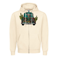 Sandshell soldier truck Zipper Hoodie - CowhideDigitalArt