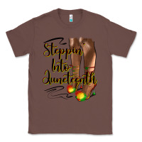 Chestnut steppin' into juneteenth heels Classic Tee - HRA Design Shop