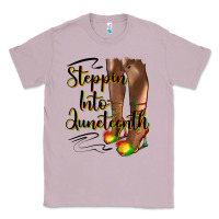 Lilac steppin' into juneteenth heels Classic Tee - HRA Design Shop