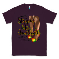 Plum steppin' into juneteenth heels Classic Tee - HRA Design Shop