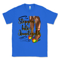 True Royal steppin' into juneteenth heels Classic Tee - HRA Design Shop