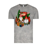 Cloud Rock Christmas Truck And Gnome Vintage Tee - RanaPortraitStore