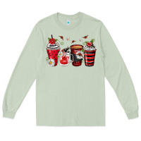 Matcha ladybug coffee cups Long Sleeve Tee - Zillion Design Studio