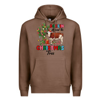 Chestnut rockin around the christmas tree Premium Hoodie - MaliasSmallBusiness