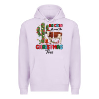 Lilac rockin around the christmas tree Premium Hoodie - MaliasSmallBusiness