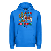 True Royal rockin around the christmas tree Premium Hoodie - MaliasSmallBusiness