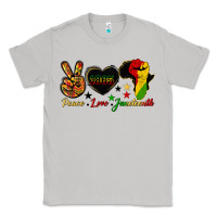 Moon Dust peace love juneteenth raised fist Classic Tee - HRA Design Shop