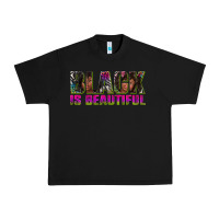 Black black is beautiful neon Urban Heavy Tee - texasbilliewilder