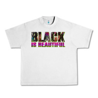 Lunar Rock black is beautiful neon Urban Heavy Tee - texasbilliewilder