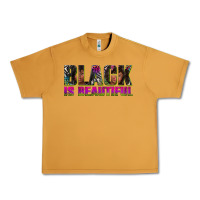 Peanut Butter black is beautiful neon Urban Heavy Tee - texasbilliewilder