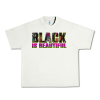 Pistachio black is beautiful neon Urban Heavy Tee - texasbilliewilder