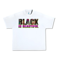 White black is beautiful neon Urban Heavy Tee - texasbilliewilder