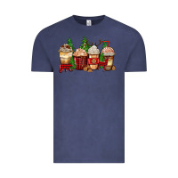 Vintage Denim lumberjack coffee cups Vintage Tee - Zillion Design Studio