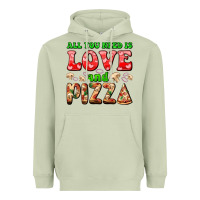 Matcha all you need is love and pizza Heavyweight Hoodie - AdoDesignShop