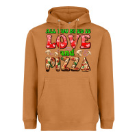 Meerkat all you need is love and pizza Heavyweight Hoodie - AdoDesignShop