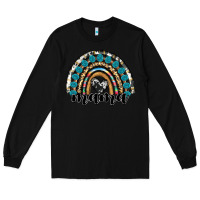 Black western mama rainbow Long Sleeve Tee - RanaPortraitStore