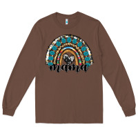 Chestnut western mama rainbow Long Sleeve Tee - RanaPortraitStore